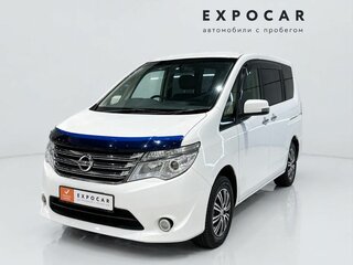 2014 Nissan Serena IV (C26), белый, 1280000 рублей, вид 1