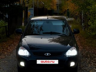 2012 Lada (ВАЗ) Priora Premier I, чёрный, 300000 рублей, вид 1