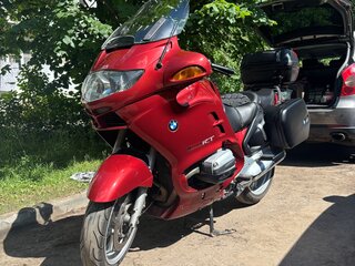 2002 BMW R 1150 RT, красный, 450000 рублей, вид 2