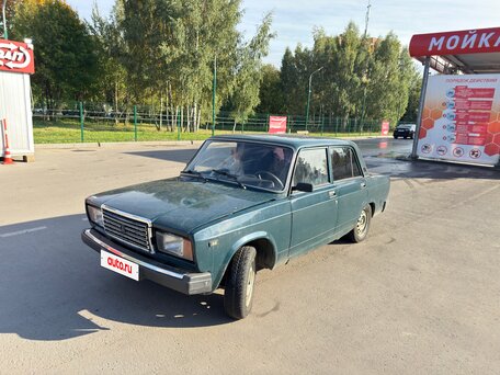 2009 Lada (ВАЗ) 2107, зелёный, 120000 рублей, вид 1