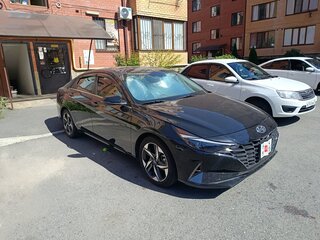 2021 Hyundai Elantra VII (CN7), чёрный, 2250000 рублей, вид 5
