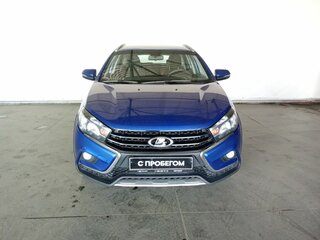 2020 Lada (ВАЗ) Vesta SW Cross I, синий, 1120000 рублей, вид 2