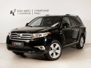 2011 Toyota Highlander II (XU40) Рестайлинг, чёрный, 1995000 рублей, вид 1