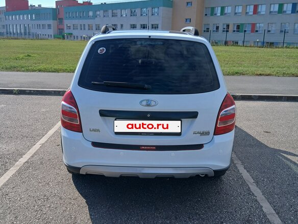 2017 Lada (ВАЗ) Kalina Cross II, белый, 565000 рублей - вид 5