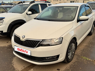 2018 Skoda Rapid I Рестайлинг, белый, 1250000 рублей, вид 1