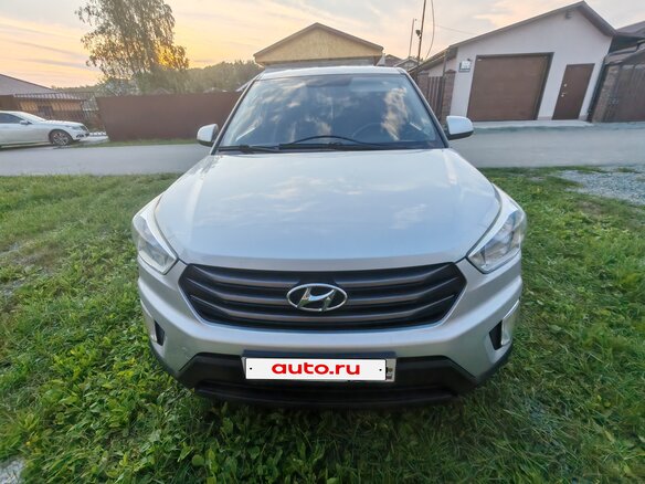 2017 Hyundai Creta I, серебристый, 1200000 рублей