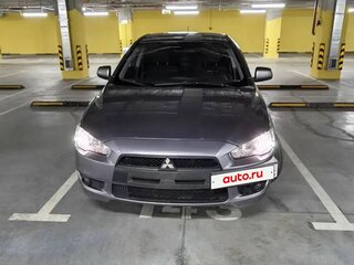 2012 Mitsubishi Lancer X Рестайлинг, серый, 670000 рублей, вид 2