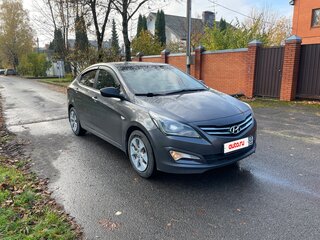 2016 Hyundai Solaris I Рестайлинг, серый, 900000 рублей, вид 3