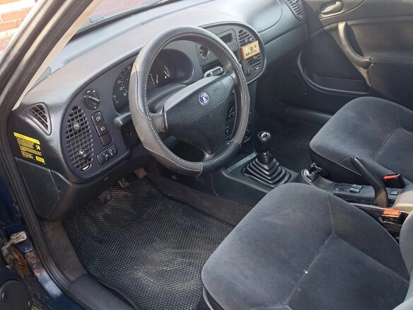 1996 Saab 900 II, синий, 235000 рублей - вид 8