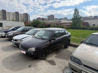 2007 Lada (ВАЗ) Kalina I, синий, 67000 рублей, вид 2