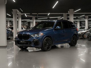 2020 BMW X5 40i IV (G05/G18), синий, 6950000 рублей, вид 1