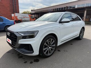 2019 Audi Q8 50 TDI I (4M), белый, 6120000 рублей, вид 1