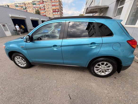 2012 Mitsubishi ASX I, голубой, 1200000 рублей - вид 3