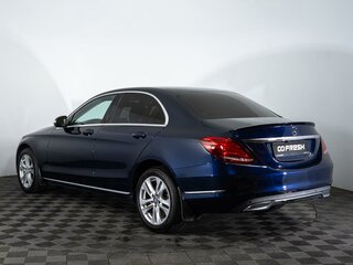 2015 Mercedes-Benz C-Класс 180 IV (W205), синий, 1720000 рублей, вид 2