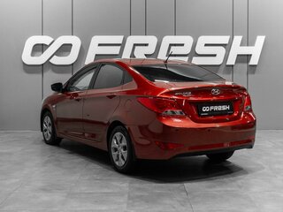 2016 Hyundai Solaris I Рестайлинг, красный, 1270000 рублей, вид 2