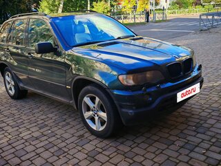 2001 BMW X5 3.0d I (E53), зелёный, 620000 рублей, вид 4