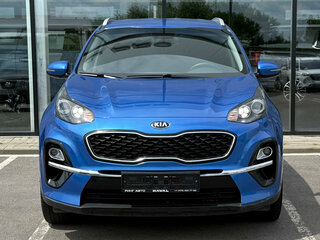 2019 Kia Sportage IV Рестайлинг, синий, 2160000 рублей, вид 3