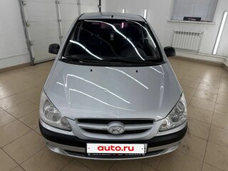 2008 Hyundai Getz I Рестайлинг, серебристый, 479000 рублей, вид 2