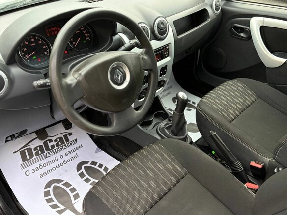 2014 Renault Sandero I, серебристый, 600000 рублей - вид 10