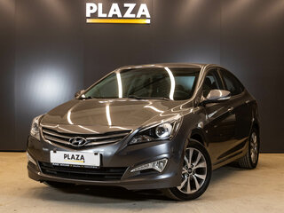 2014 Hyundai Solaris I Рестайлинг, серый, 1099000 рублей, вид 1
