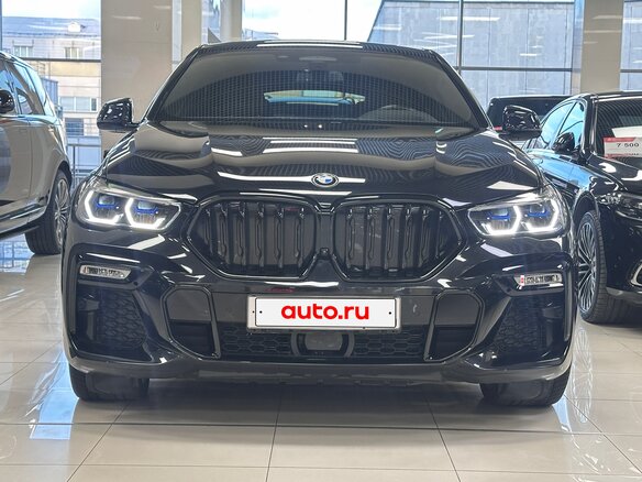 2021 BMW X6 40d III (G06), чёрный, 9300000 рублей - вид 25