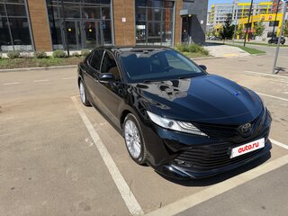 2018 Toyota Camry VIII (XV70), чёрный, 2250000 рублей, вид 1