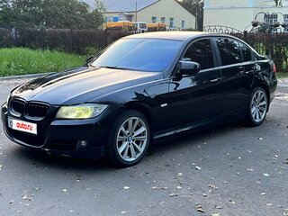 2009 BMW 3 серии 318i V (E90/E91/E92/E93) Рестайлинг, чёрный, 900000 рублей, вид 1