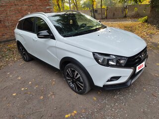 2020 Lada (ВАЗ) Vesta SW Cross I, белый, 1450000 рублей, вид 2