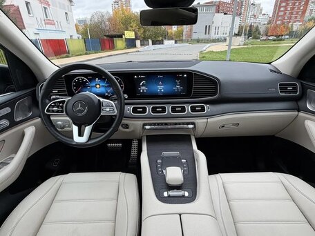 2021 Mercedes-Benz GLS 400 d II (X167), чёрный, 10620000 рублей, вид 4