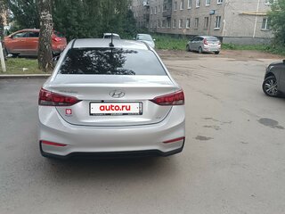 2017 Hyundai Solaris II, серый, 1320000 рублей, вид 3