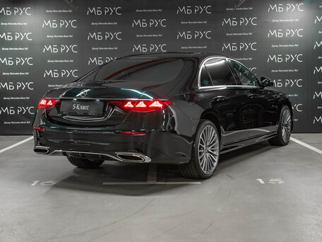 2026 Mercedes-Benz S-Класс 450 d Long 4MATIC VII (W223) Рестайлинг, зелёный, 28890000 рублей, вид 4
