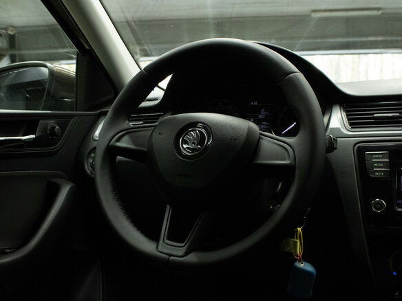 2017 Skoda Rapid I, коричневый, 1125000 рублей - вид 7