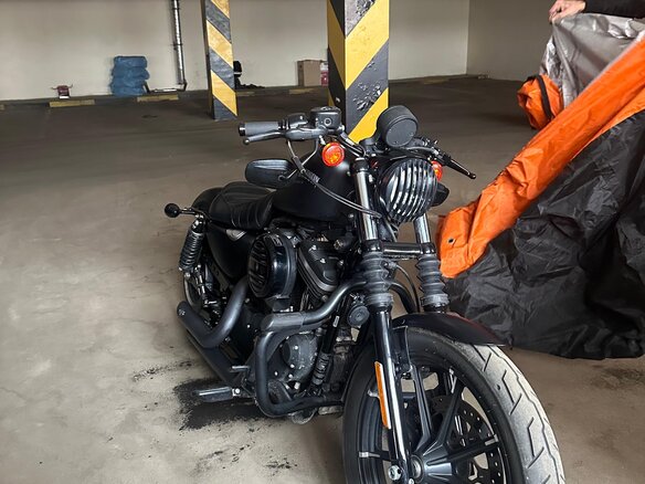 2021 Harley-Davidson Sportster 883, чёрный, 810000 рублей
