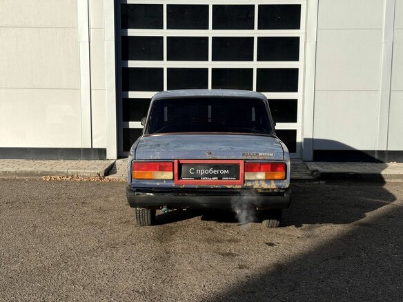 2007 Lada (ВАЗ) 2107, синий, 90000 рублей - вид 3