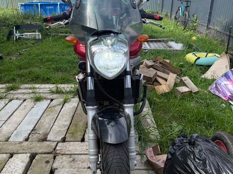2004 Yamaha FZ6, красный, 360000 рублей, вид 1