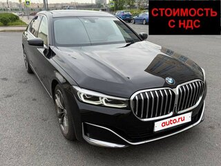 2019 BMW 7 серии Long 730Ld xDrive VI (G11/G12) Рестайлинг, чёрный, 5400000 рублей, вид 1