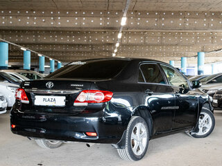 2012 Toyota Corolla X (E140, E150) Рестайлинг, чёрный, 1099000 рублей, вид 3