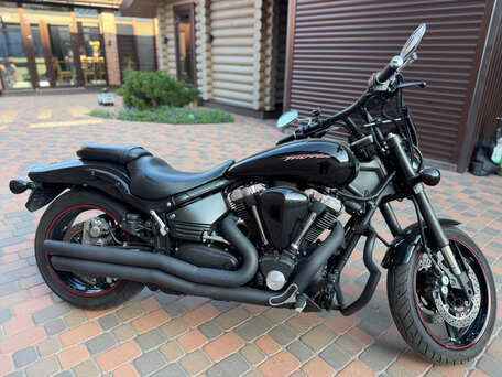 2005 Yamaha XV 1700 Warrior, чёрный, 800000 рублей, вид 4