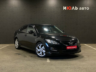 2011 Mazda 6 II (GH) Рестайлинг, чёрный, 1050000 рублей, вид 3