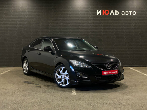2011 Mazda 6 II (GH) Рестайлинг, чёрный, 1050000 рублей - вид 2