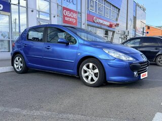 2006 Peugeot 307 I Рестайлинг, синий, 535000 рублей, вид 1