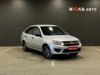 2015 Lada (ВАЗ) Granta I, серебристый, 550000 рублей, вид 3