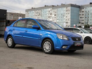 2010 Kia Rio II Рестайлинг, синий, 599000 рублей, вид 4