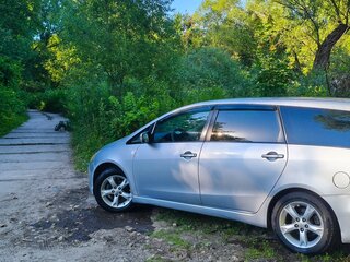 2008 Mitsubishi Grandis I, серый, 850000 рублей, вид 4