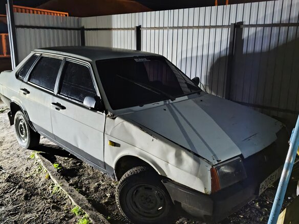 1996 Lada (ВАЗ) 21099, белый, 45000 рублей - вид 3