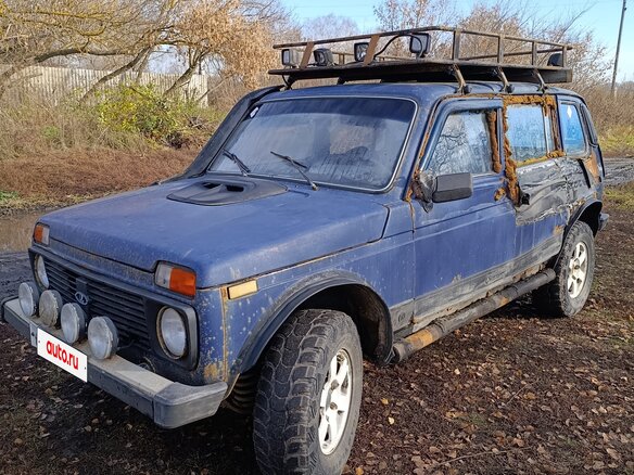 1999 Lada (ВАЗ) 2131 (4x4) I, синий, 220000 рублей - вид 1