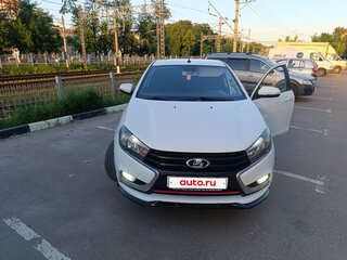 2016 Lada (ВАЗ) Vesta I, белый, 590000 рублей, вид 3