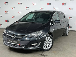 2014 Opel Astra J Рестайлинг, чёрный, 729000 рублей, вид 3