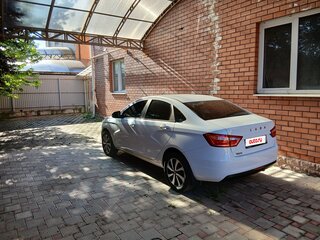 2020 Lada (ВАЗ) Vesta I, белый, 1100000 рублей, вид 3