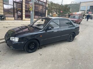 2008 Hyundai Accent ТагАЗ II, чёрный, 250000 рублей, вид 5